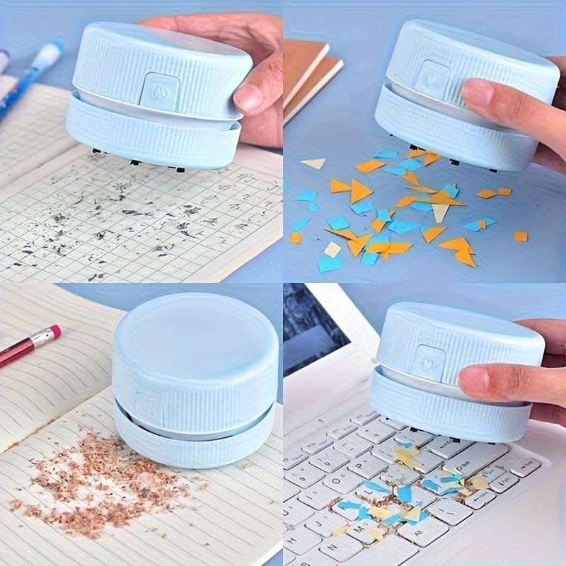 Mini Desktop Vacuum Cleaner for Quick Cleanup