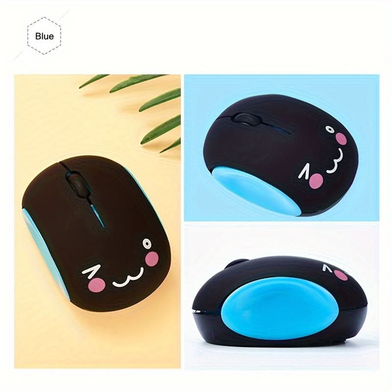 Cute Silent USB Optical Wired Mouse – Compact