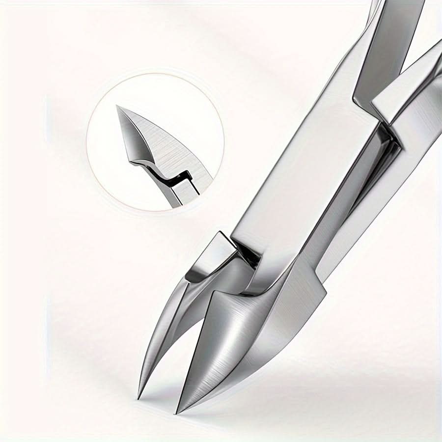 4-Piece Stainless Steel Manicure Set - Nail Care Tools