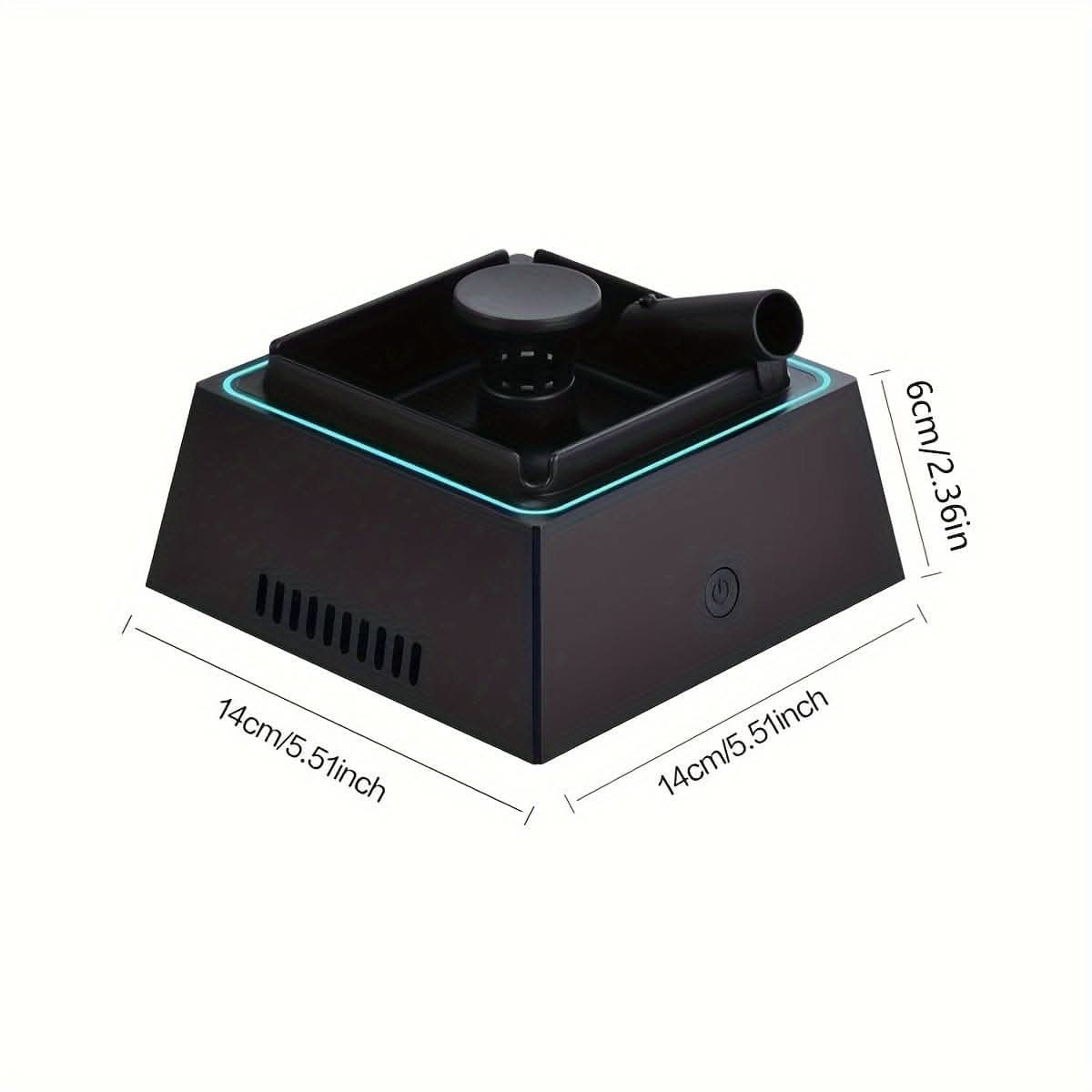 Smart Ashtray Air Purifier – USB Portable Design