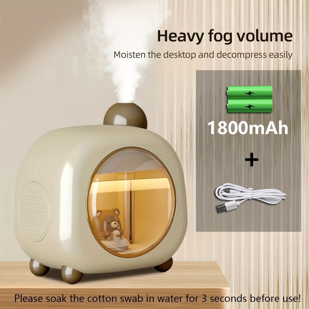 Mini Aromatherapy Humidifier with Night Light