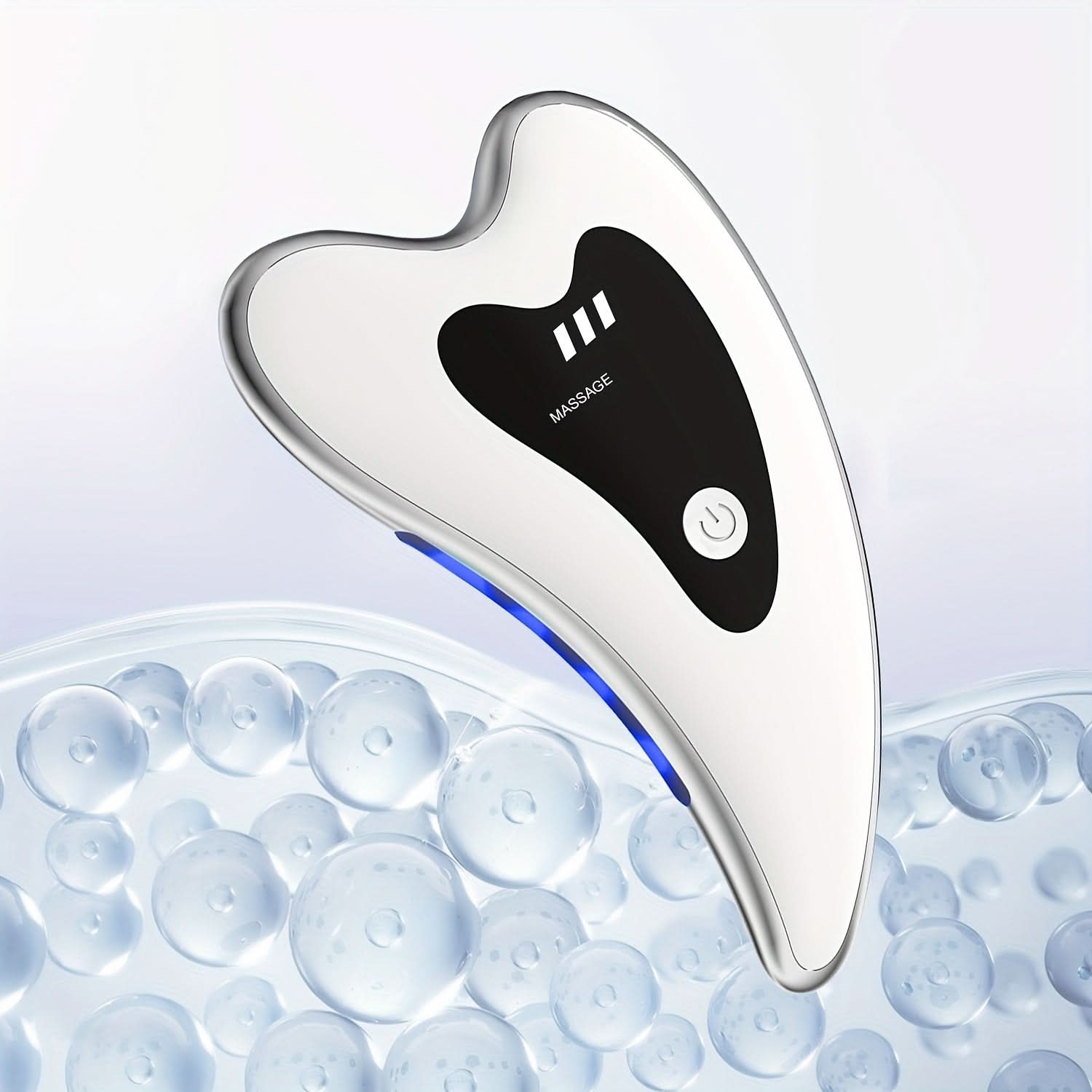 Rechargeable Facial & Neck Massager with LED