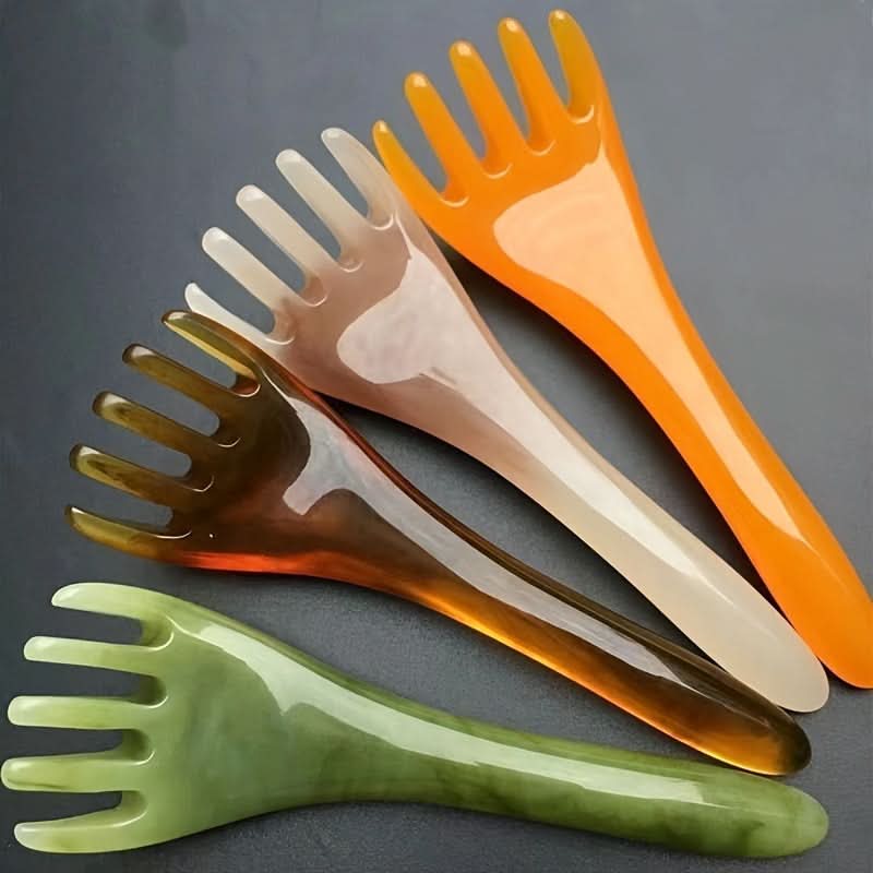 Head Scalp Massager - Portable Gua Sha Relaxer