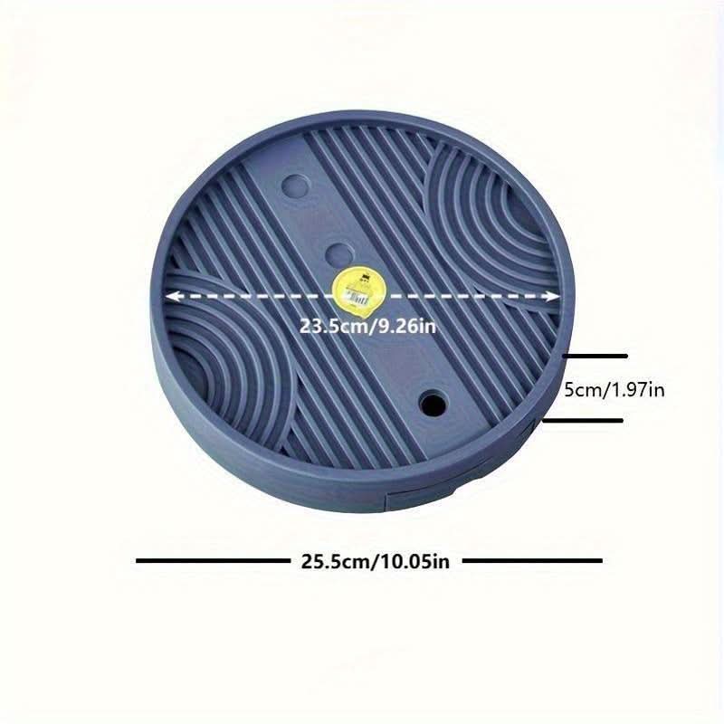 Movable Flower Pot Tray with Water Storage