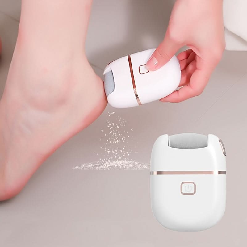 Rechargeable Electric Foot Grinder - 3 Replaceable Grinding Heads