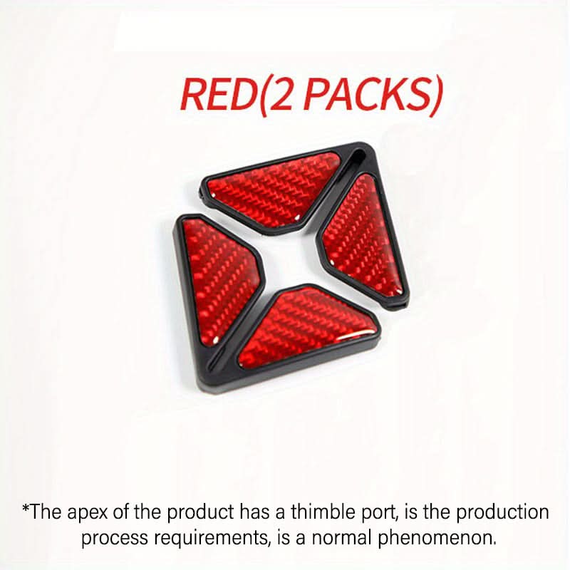 Universal Carbon Fiber Car Door Guard Stickers – Reflective Anti-Collision
