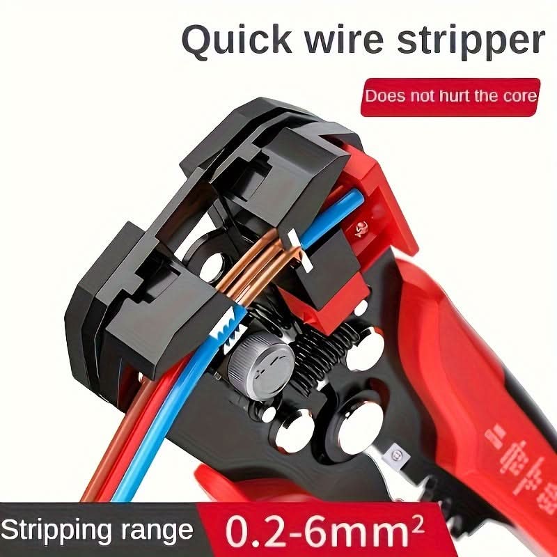 Automatic Wire Stripper & Crimper Tool