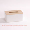 Wooden Tissue Box Holder for Home & Office