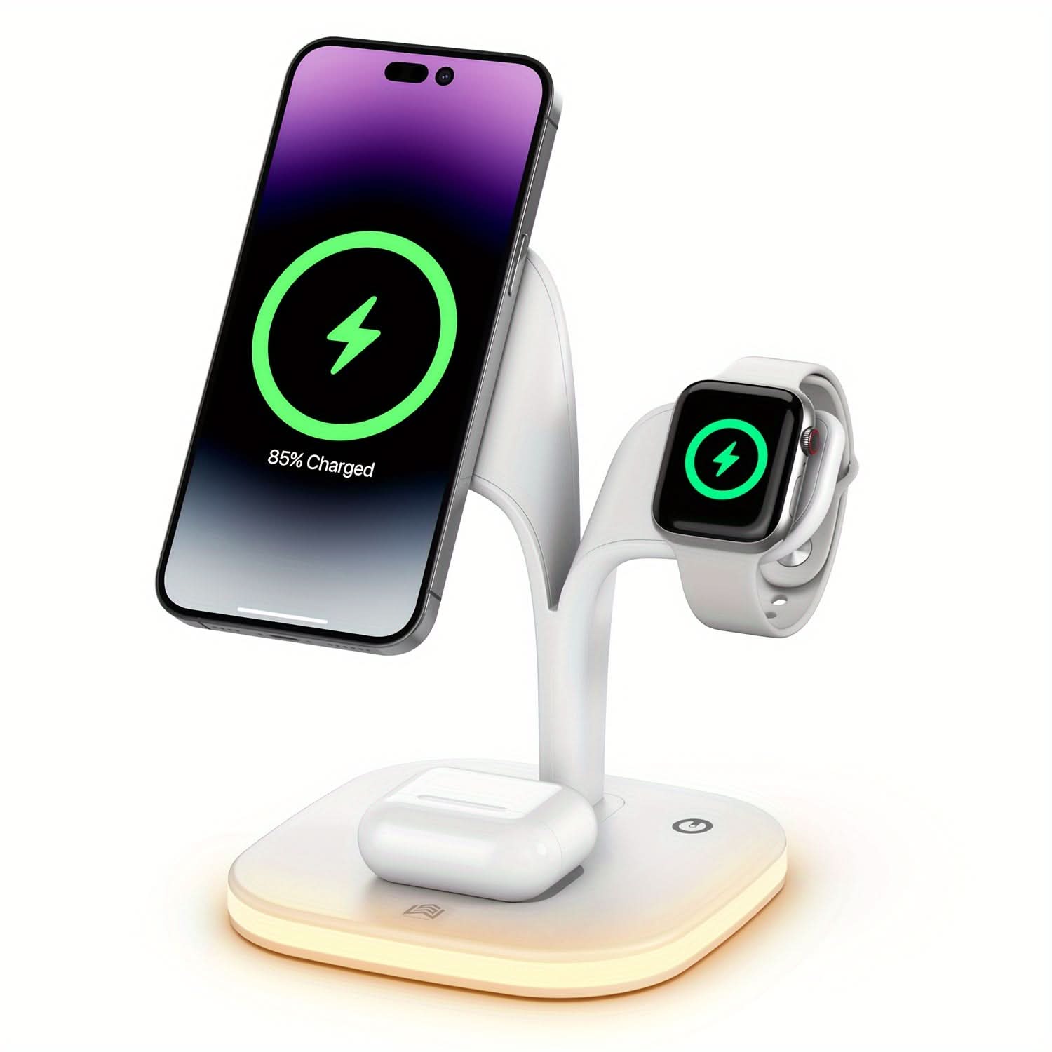 4-in-1 Magnetic Wireless Charger Dock for iPhone, AirPods, Watch
