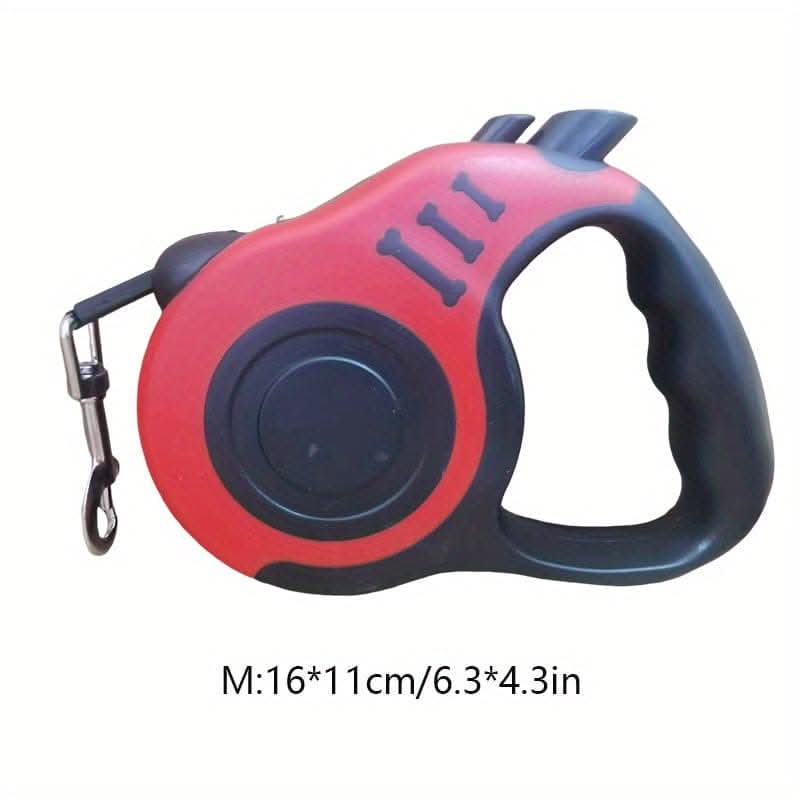 Heavy-Duty Retractable Dog Leash with Handle