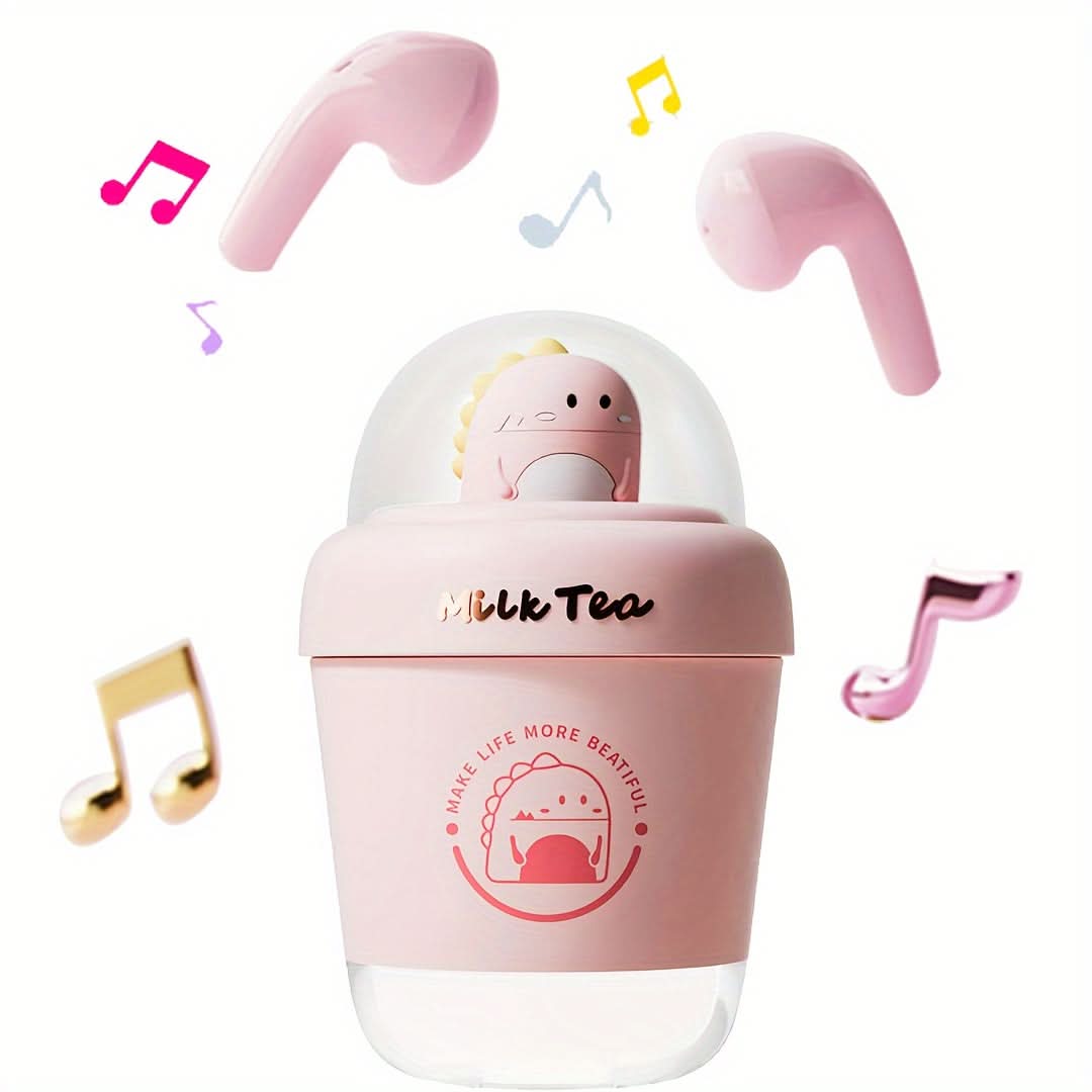 Cute Wireless Earbuds with Built-in Microphone