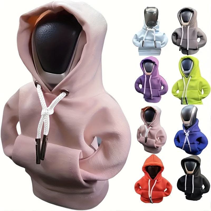 Mini Car Gear Shift Cover Hoodie – Stylish Shift Knob Protector