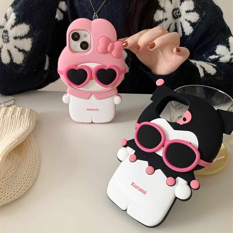 Sanrio Melody Silicone iPhone Case