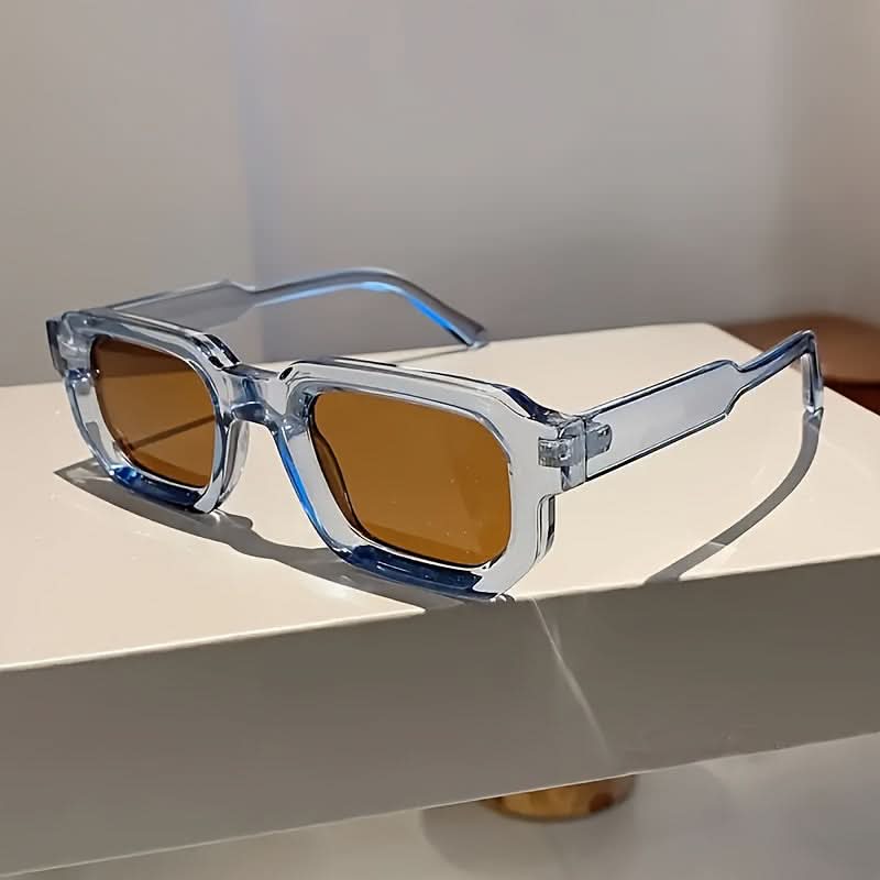 Men’s Retro Square Frame Glasses – Stylish Eyewear