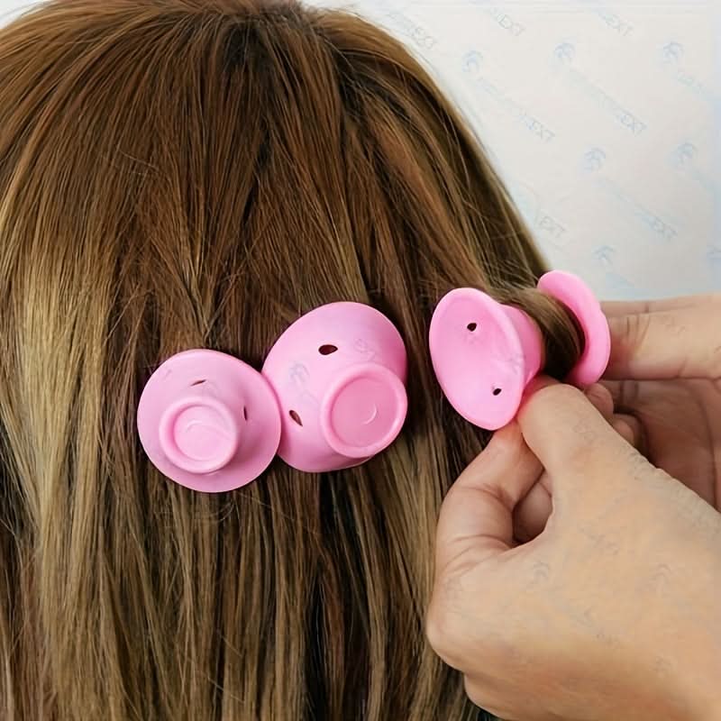 10-Piece Heatless Curling Rod Set - Long-Lasting Curls