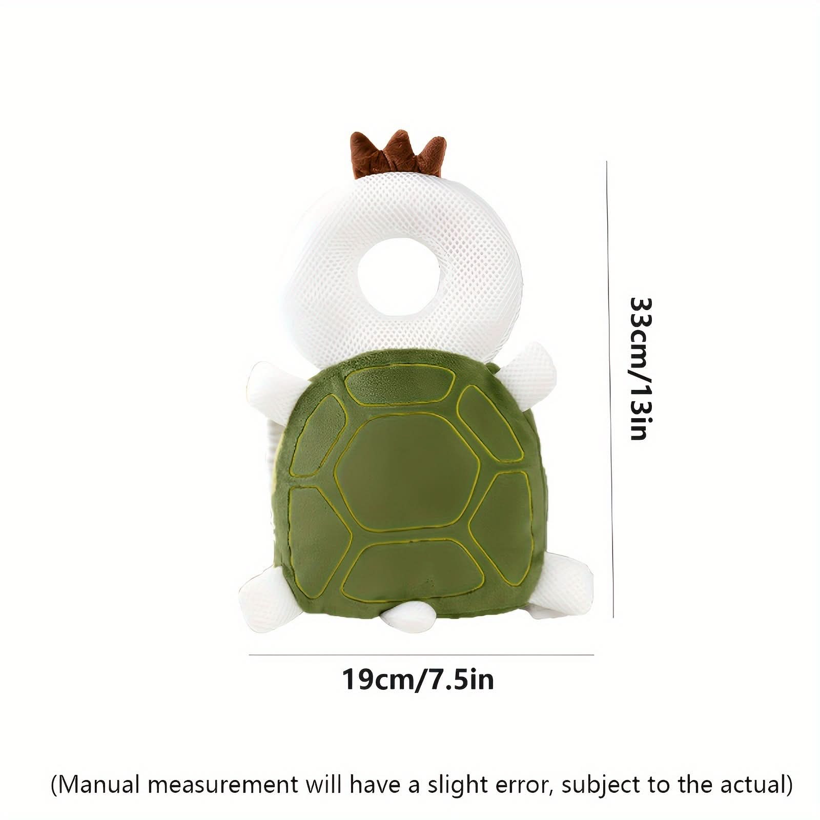 Cute Turtle Anti-Collision Pillow for Toddlers