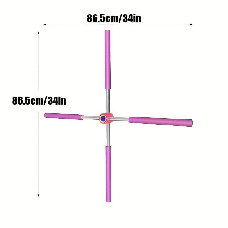 Green Body Stick Yoga Tool – Posture Correction & Fitness