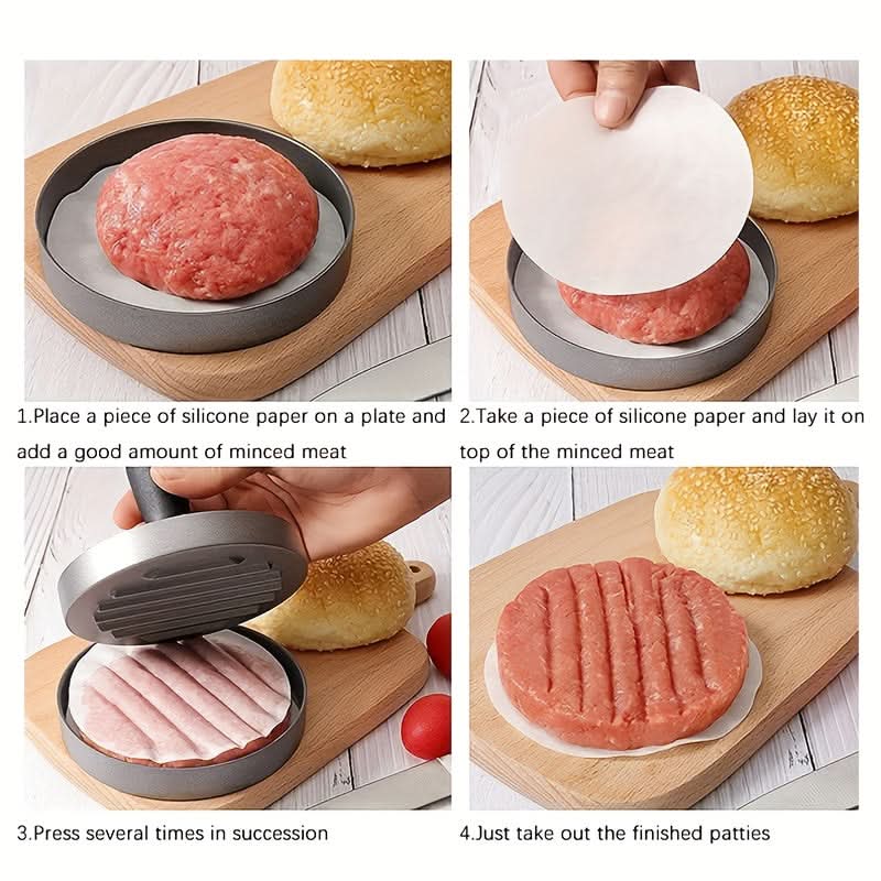 Non-Stick Burger Press for Perfect Patties