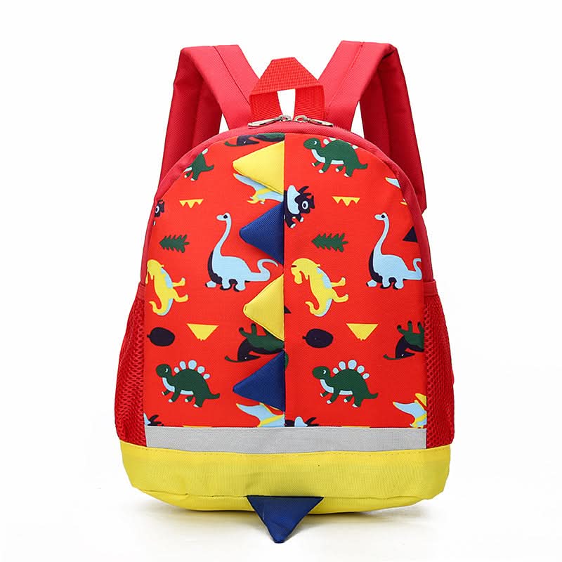 Cartoon Dinosaur Backpack for Kids - School Bag
