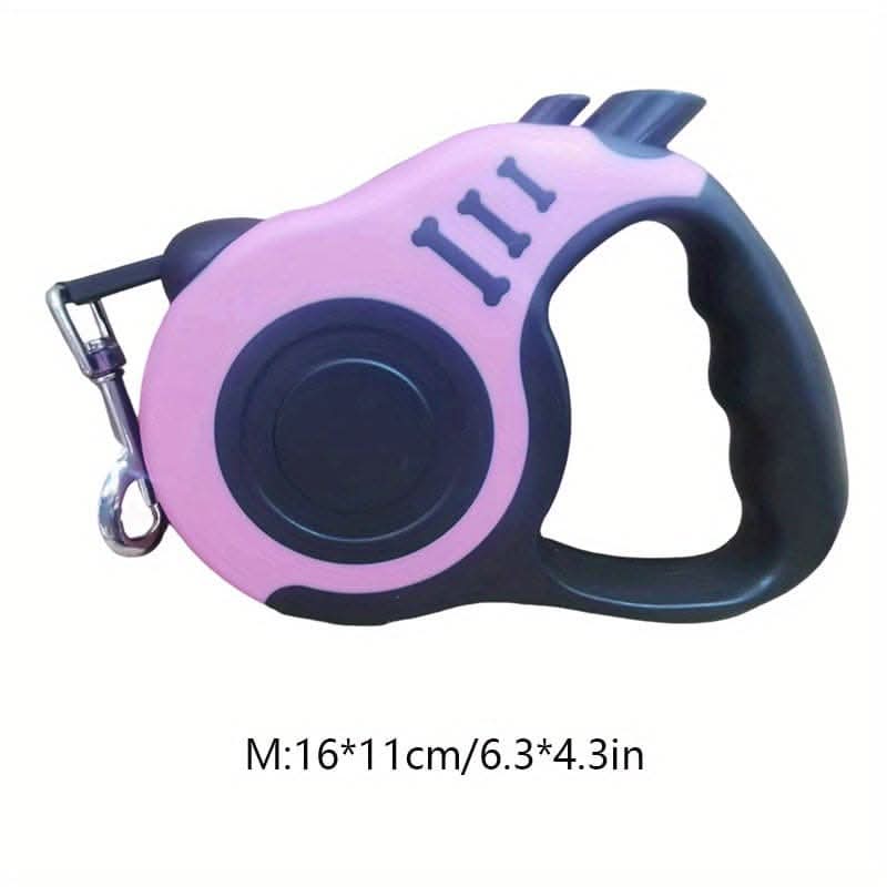 Heavy-Duty Retractable Dog Leash with Handle