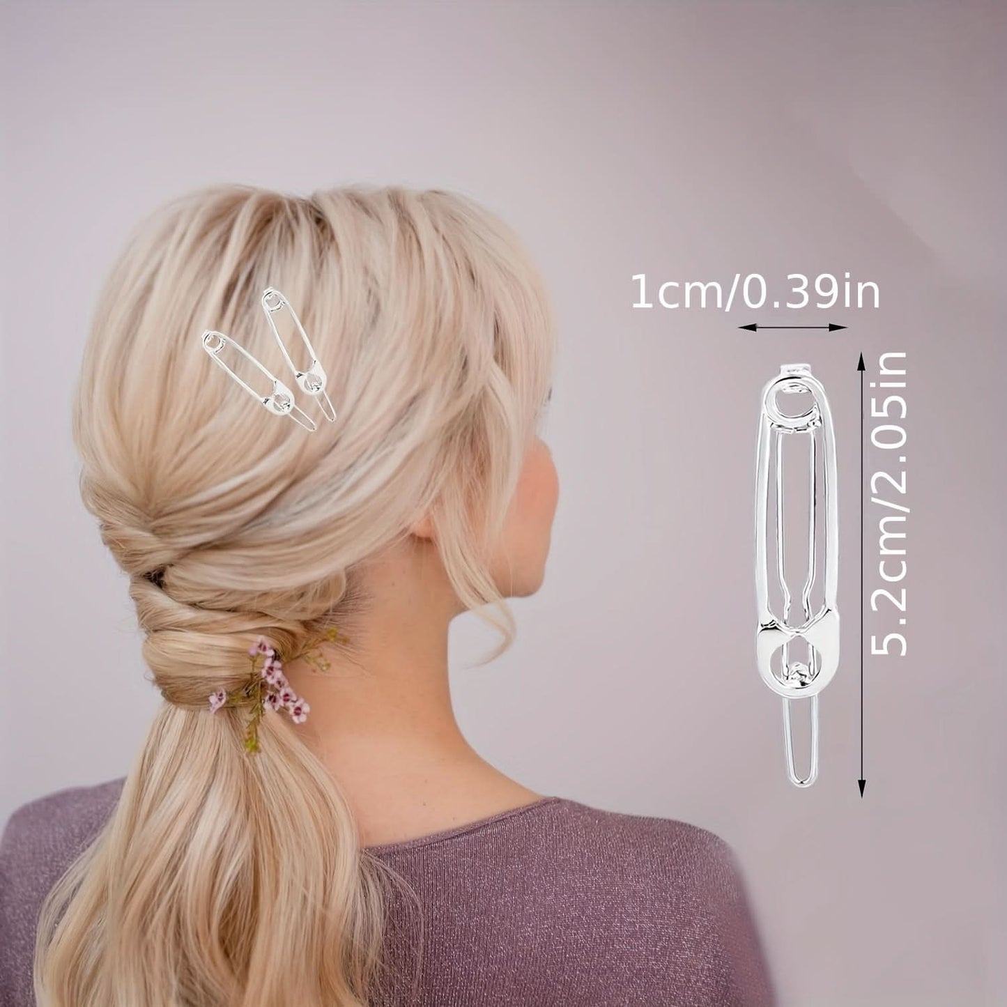 12 Pcs Vintage Gothic Y2K Hair Clips Set