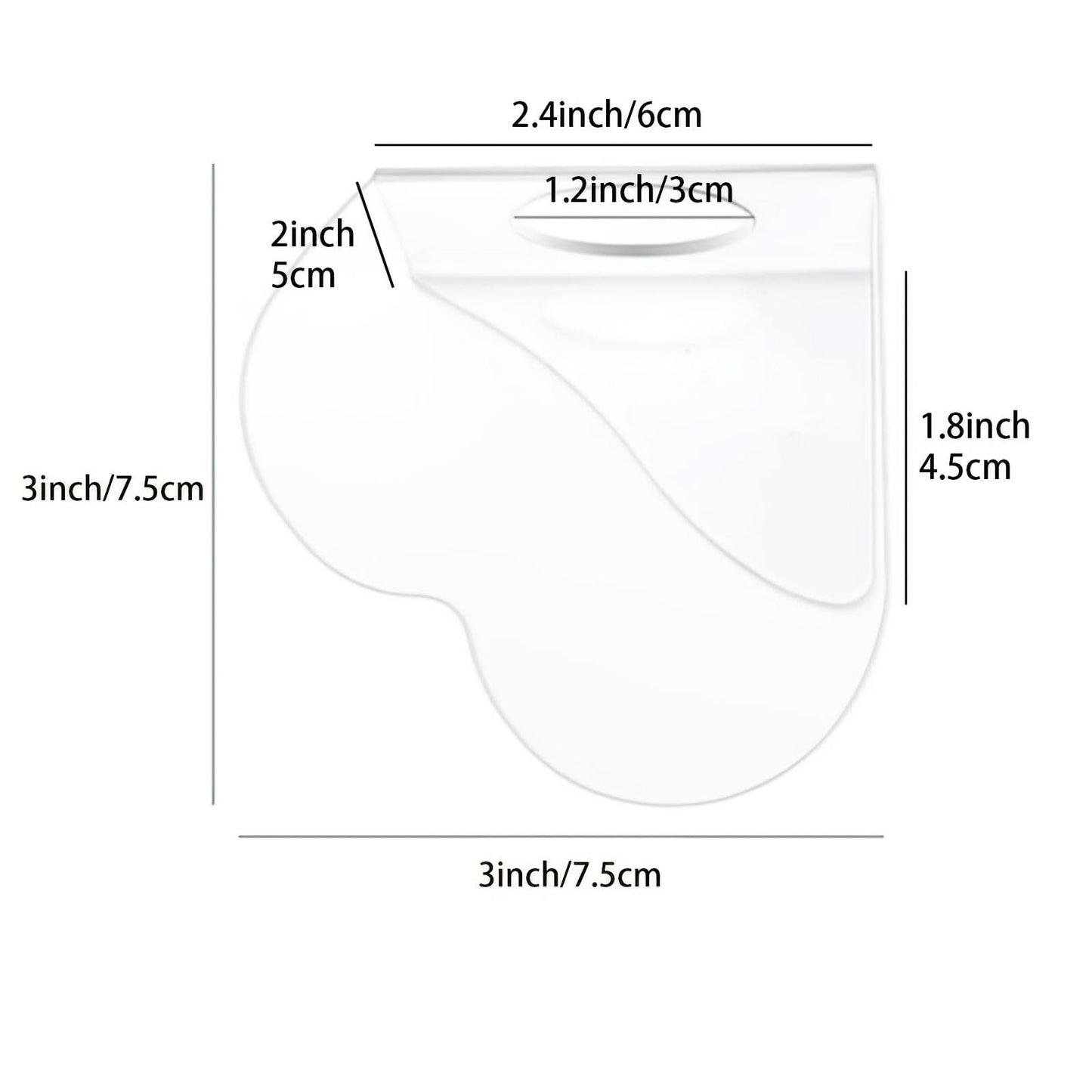 Heart Shaped Foundation Art Palette