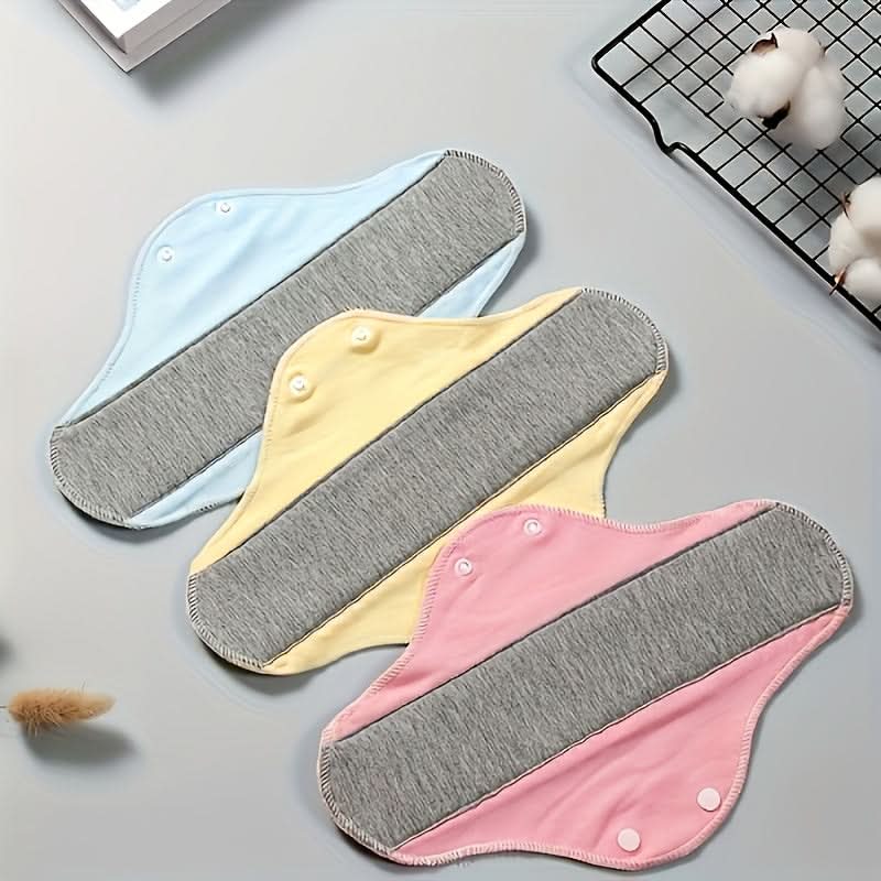 4pcs Graphene Antibacterial Menstrual Pads – Washable Leak-Proof