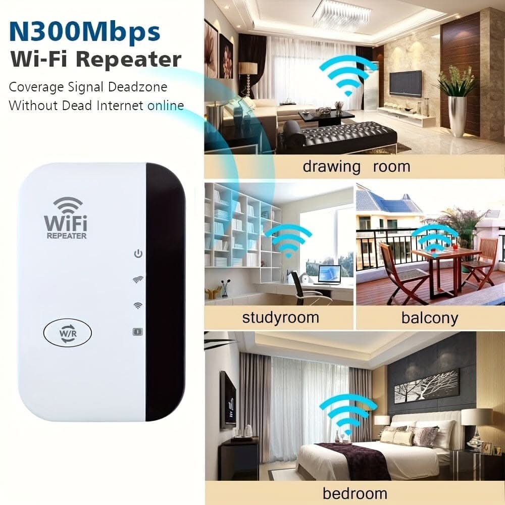300Mbps WiFi Booster for Home Coverage
