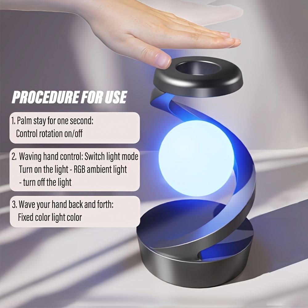 Rechargeable LED Desk Lamp with Wireless Charging