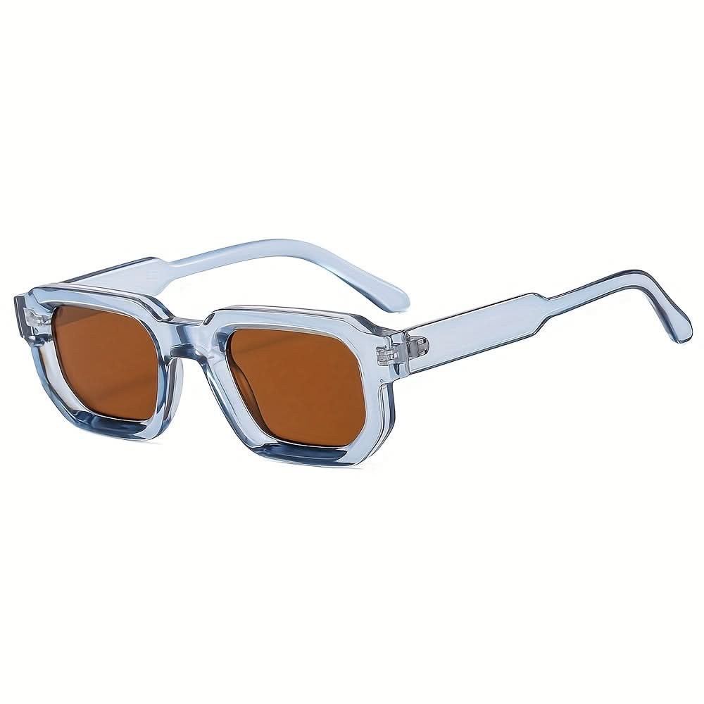 Men’s Retro Square Frame Glasses – Stylish Eyewear