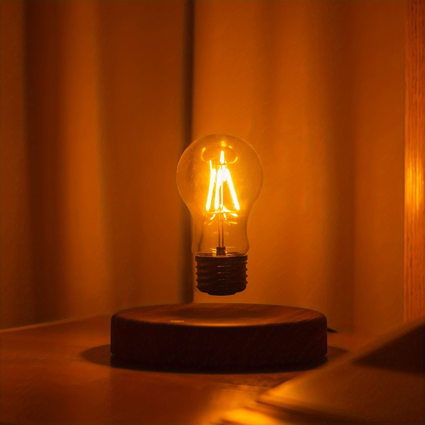 Magnetic Levitation Floating Light Bulb - Modern Night Light