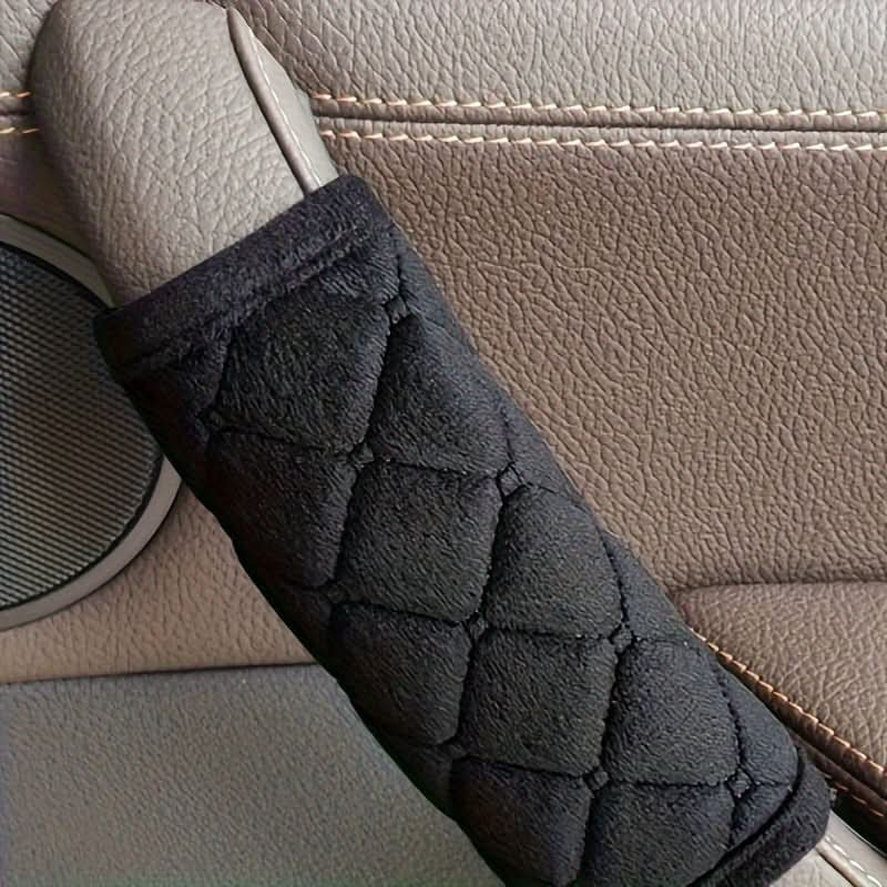 Quilted Car Door Handle Grips – Soft Non-Slip Heat Insulation Protectors