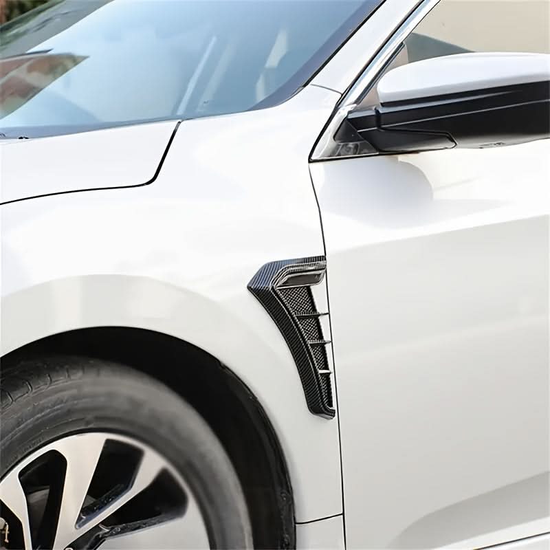 Universal Car Fender Decorative Stickers – High-Gloss Resin Side Vent Labels