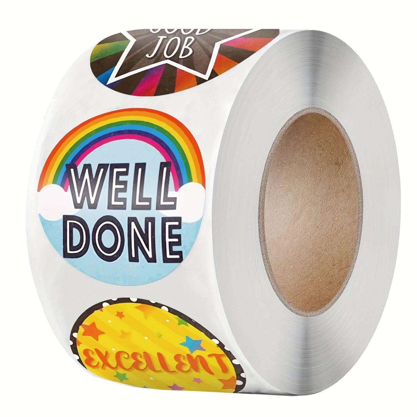 500 Paper Reward Stickers Sealing Labels, Baby & Office Stationery