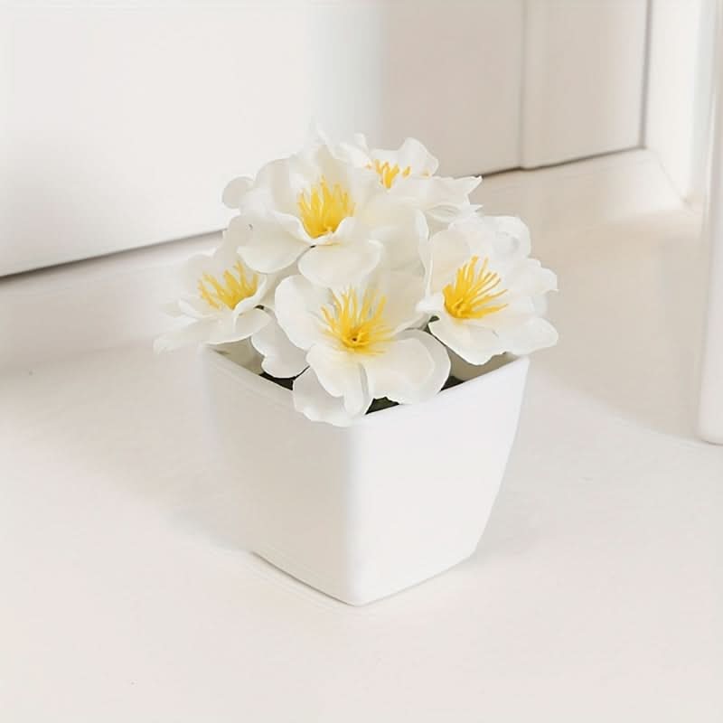 6pcs Vibrant Artificial Flower Set – Realistic Decor for Home & Office