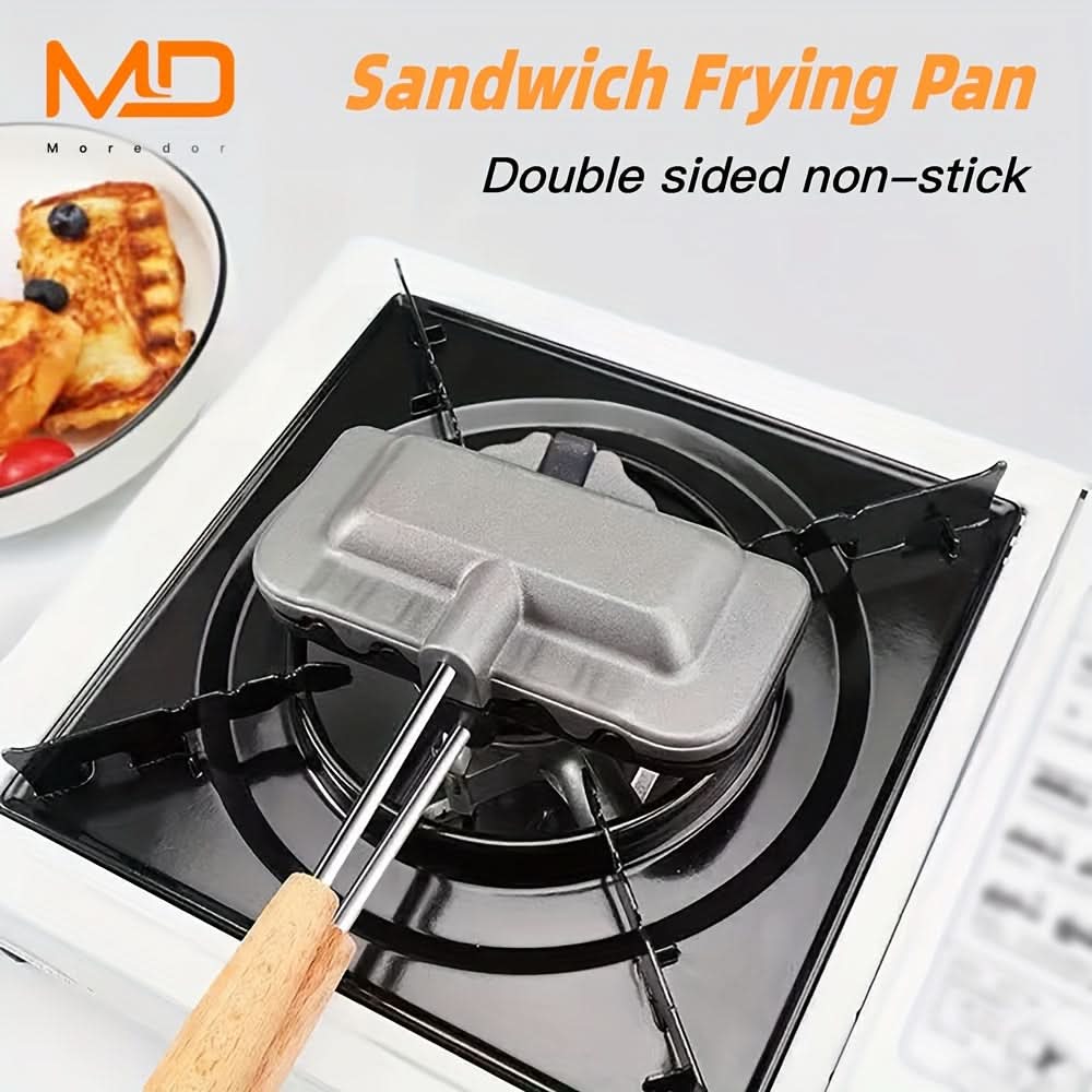 Non-Stick Double-Sided Sandwich Maker Grill