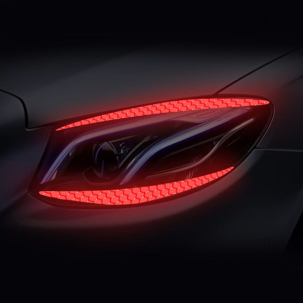 Reflective Eyeliner Car Headlight Decals – Stylish Light Decoration