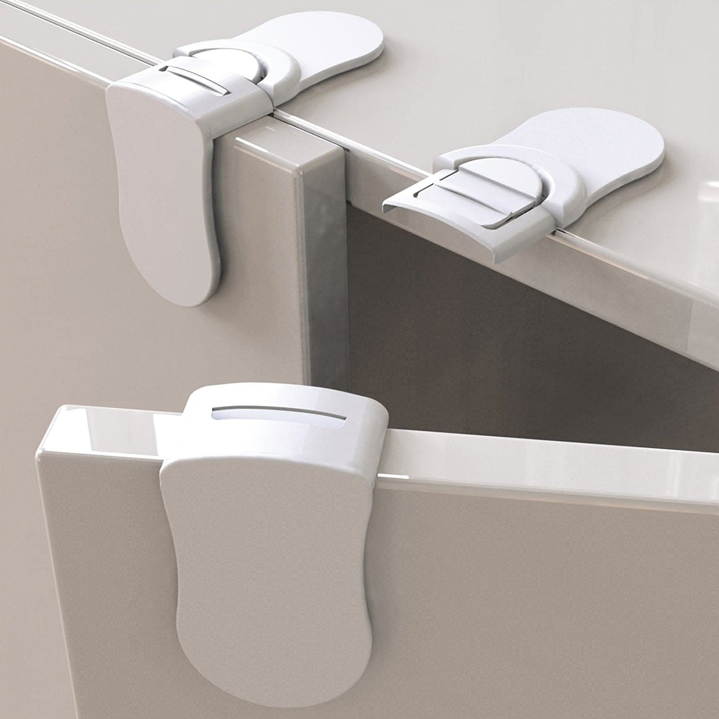 5-Piece Baby Safety Locks - Easy No-Drill Installation