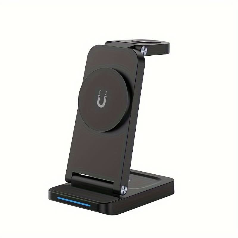 3-in-1 Magnetic Foldable Wireless Charging Station