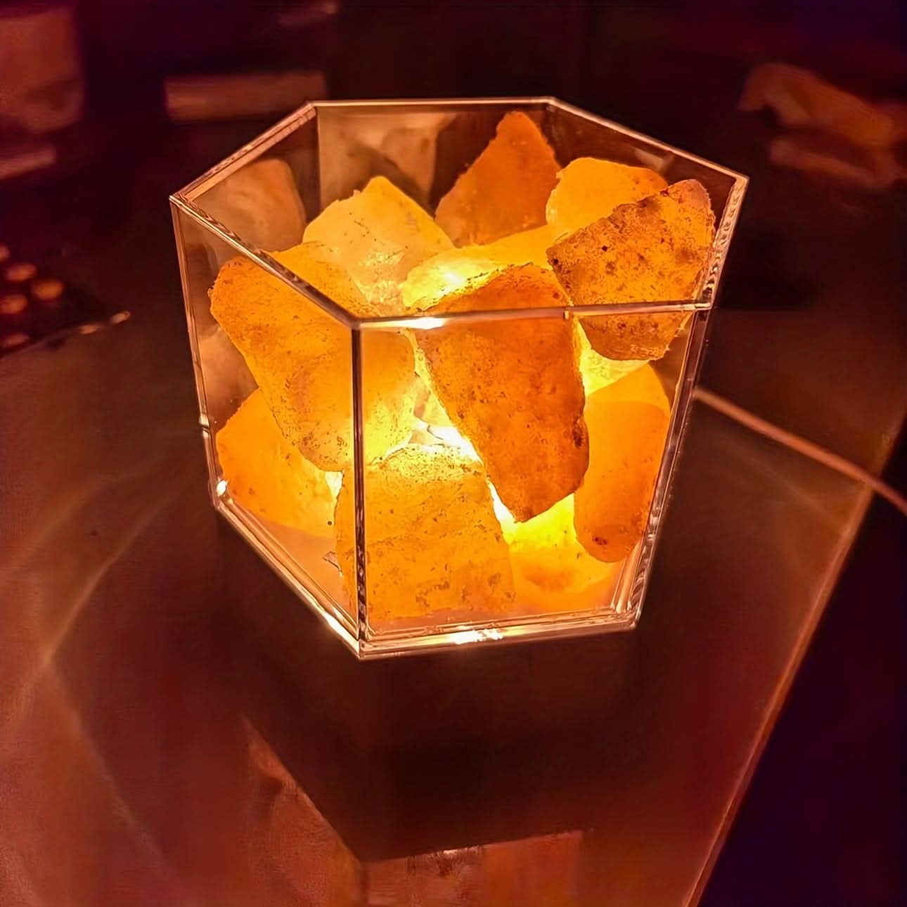 USB Himalayan Salt Lamp Night Light