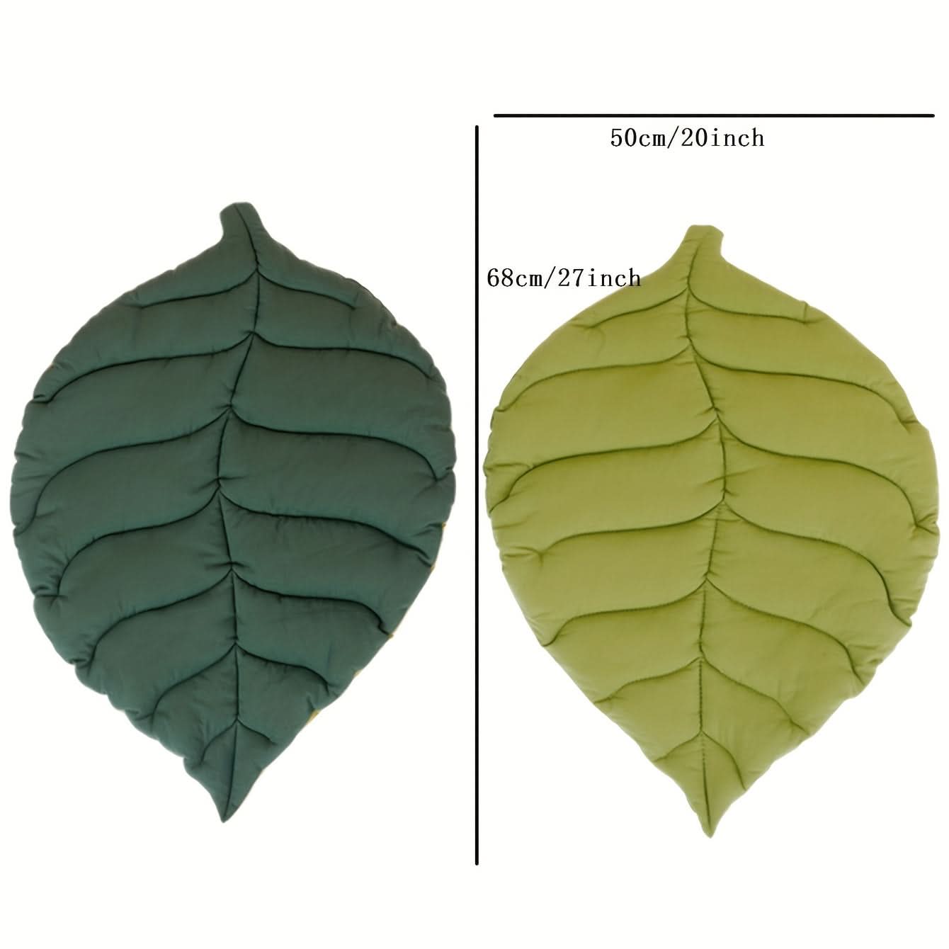 Leaf-Shaped Pet Mat – Stylish & Cozy