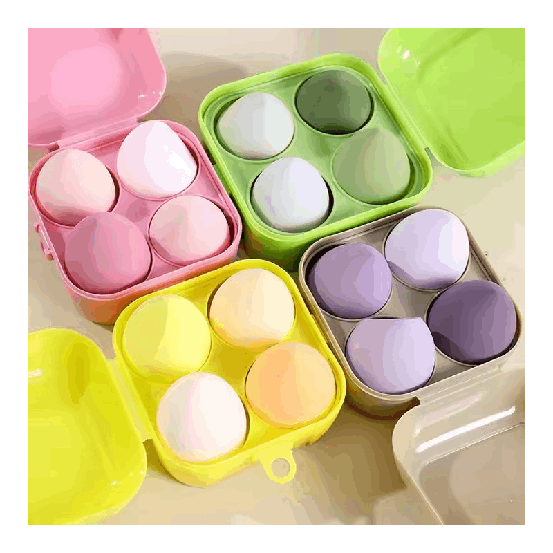 4-Piece Beauty Blender Makeup Sponge Set – Soft