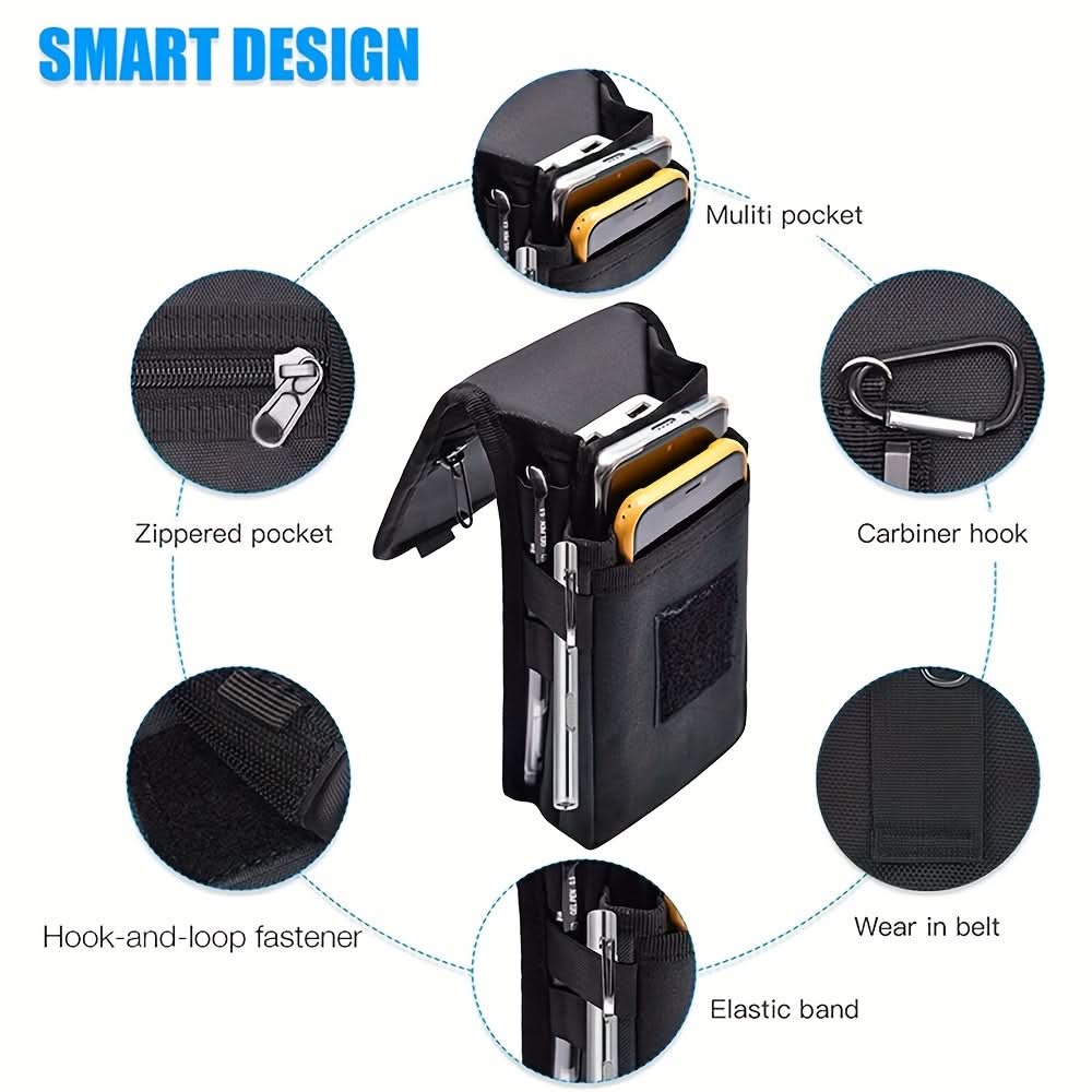 Mobile Phone Waist Bag for Outdoor Use
