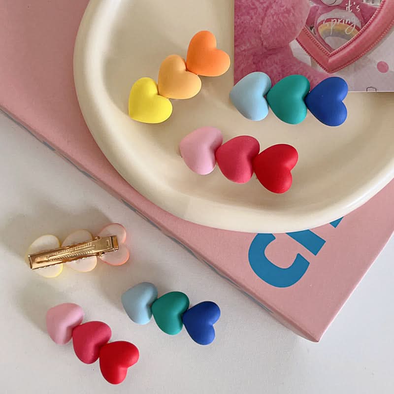 6-Pack Y2K Dopamine Hairpins – Trendy Girls' Hair Accessories