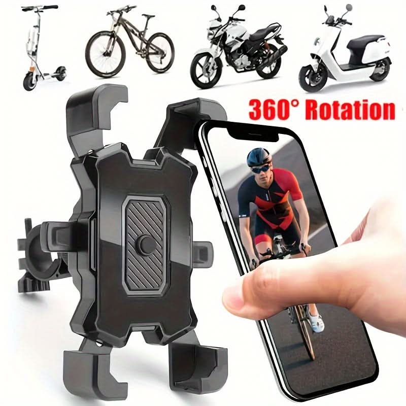 360° Rotation Motorcycle & Bicycle Phone Holder
