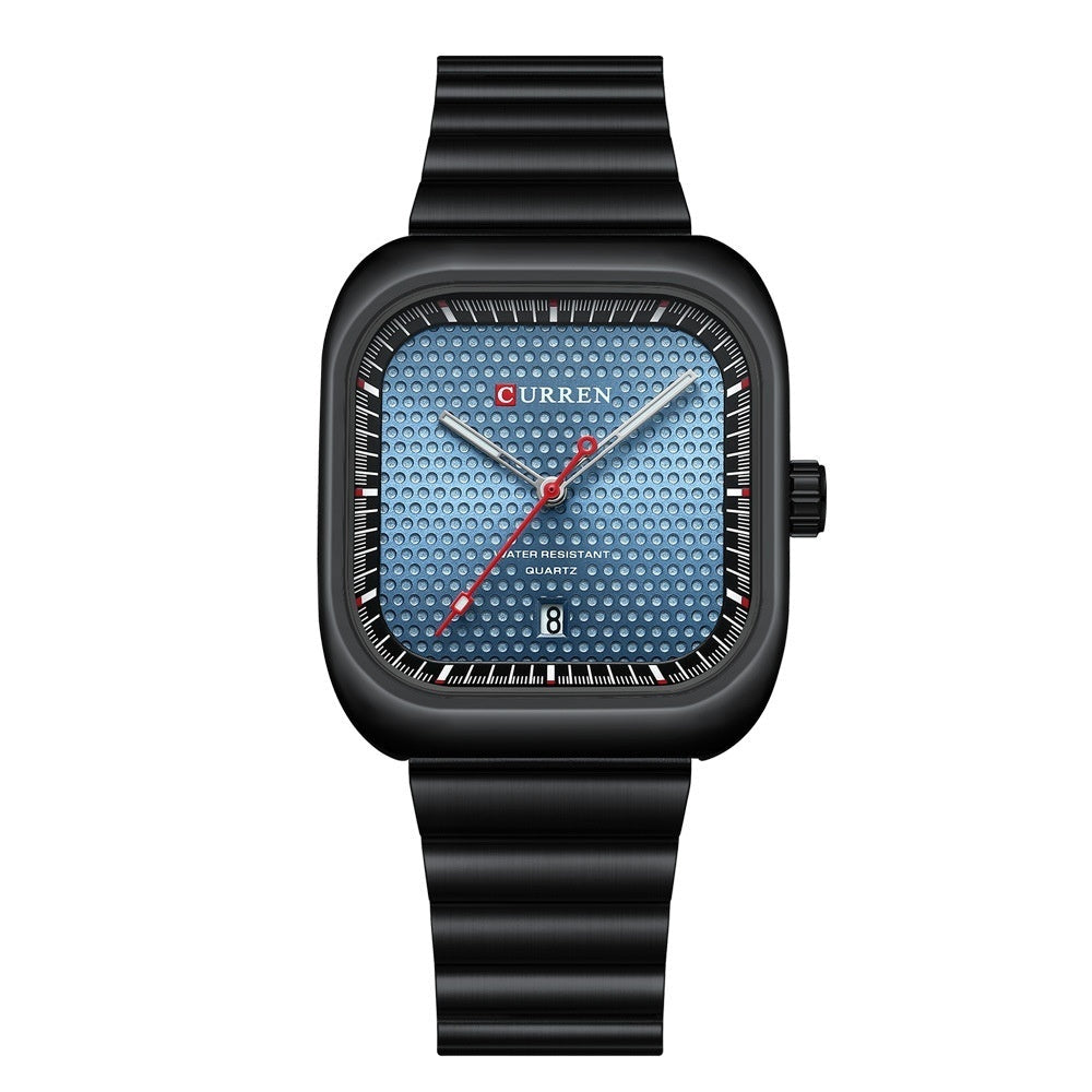 Curren 8460 Unisex Square Couples Watch for Men & Women