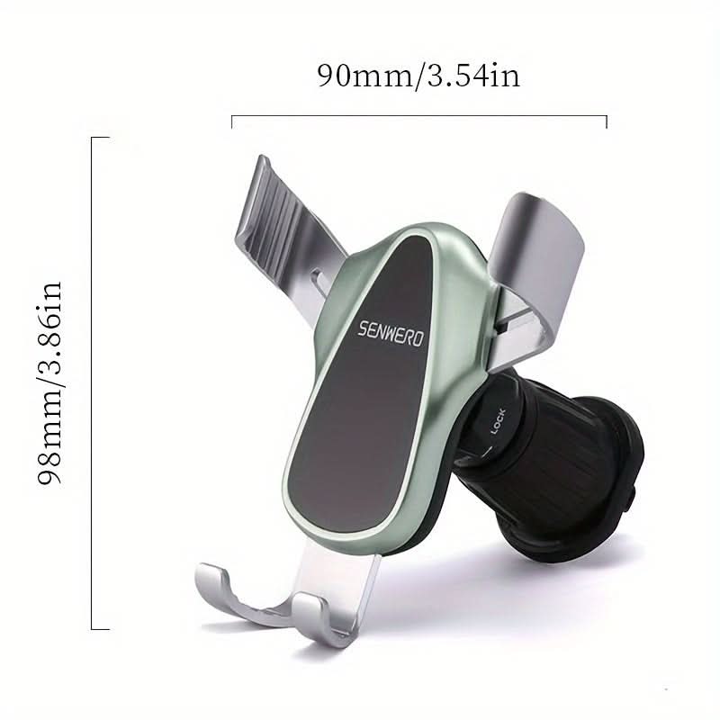 Car Phone Holder- Durable ABS Metal & Plastic Combination
