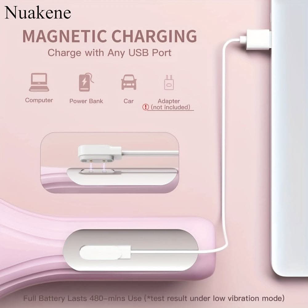 Rechargeable Heated Silicone Facial Cleansing Brush
