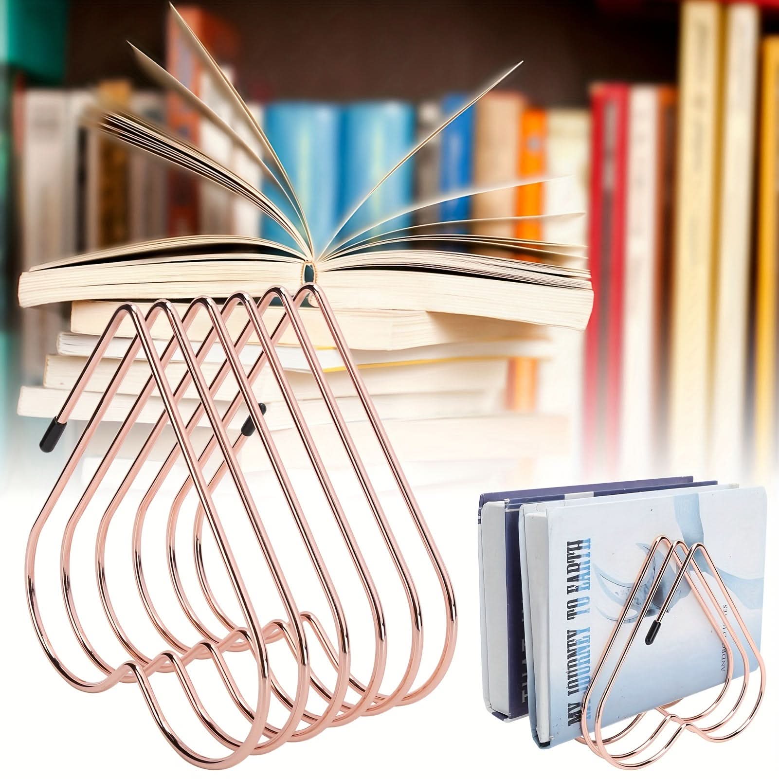 Adjustable Iron Desktop Book Storage Rack