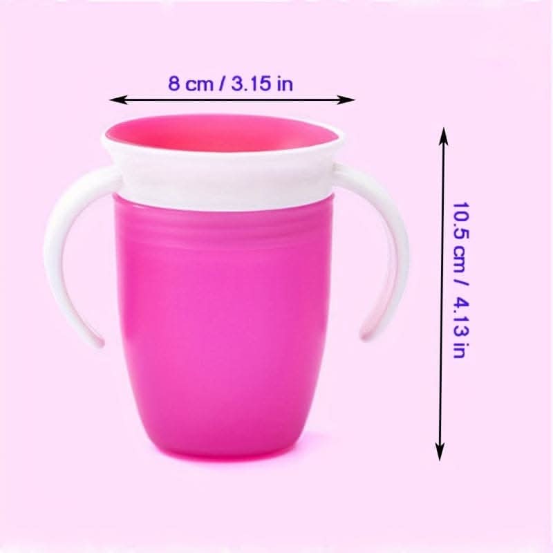 360° Leak-Proof Sippy Cup with Handles